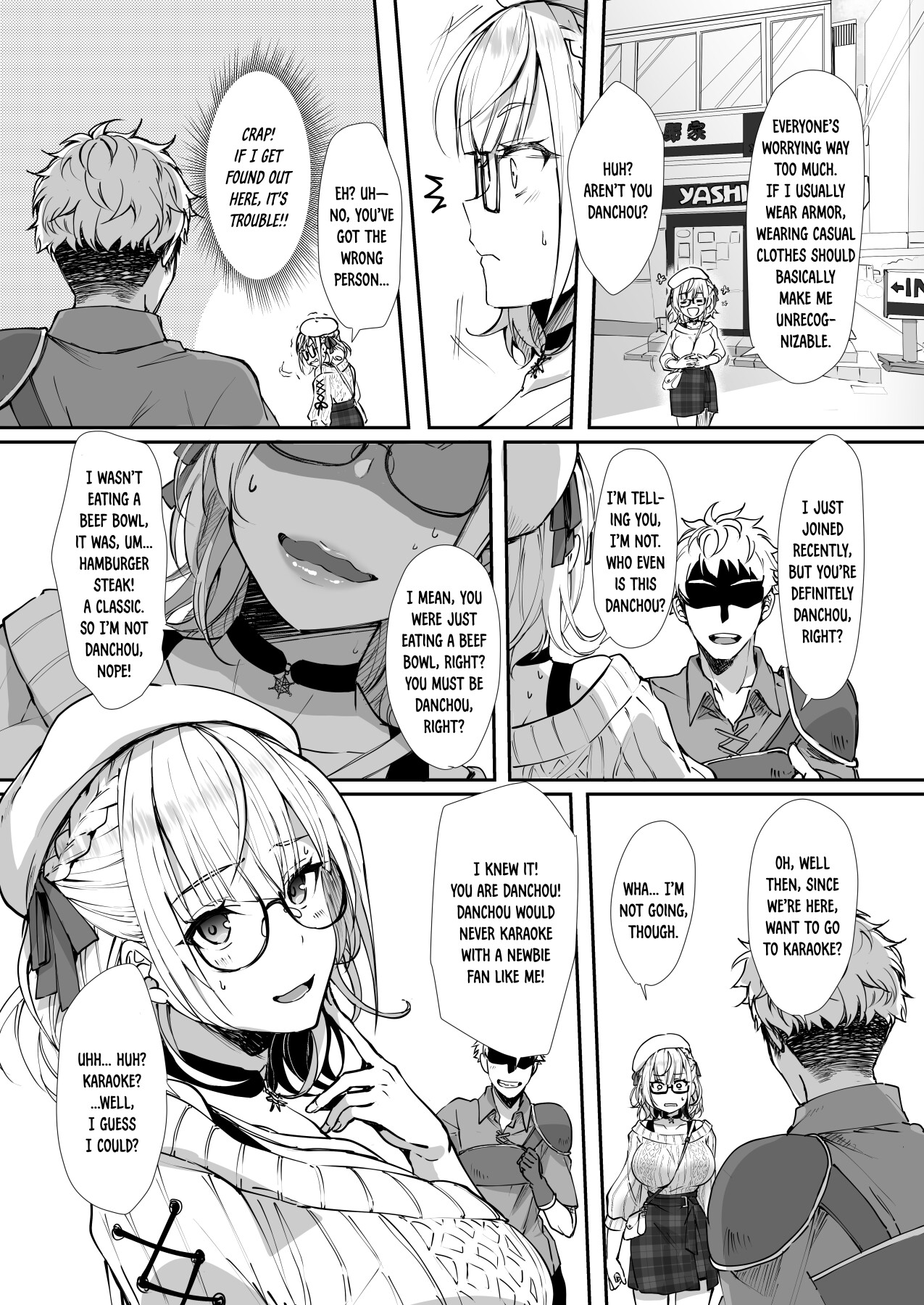 Hentai Manga Comic-The Commander Can't Find Out, No Matter What-Read-3